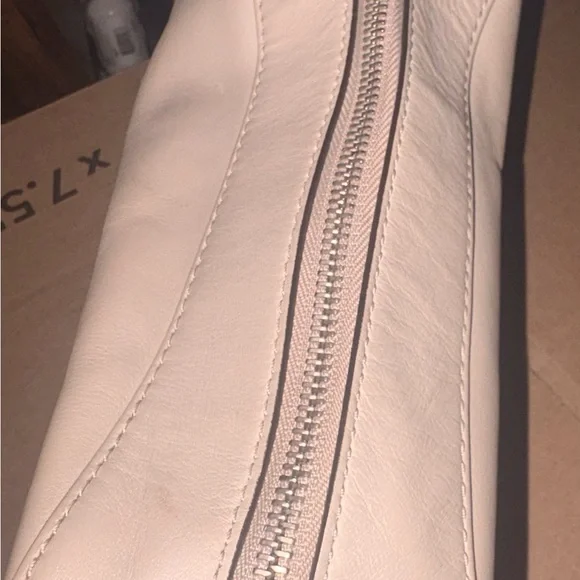 MICHAEL Michael Kors grand medium shoulderbag with silver hardware cement color - Picture 4 of 8